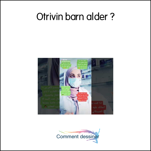 Otrivin barn alder